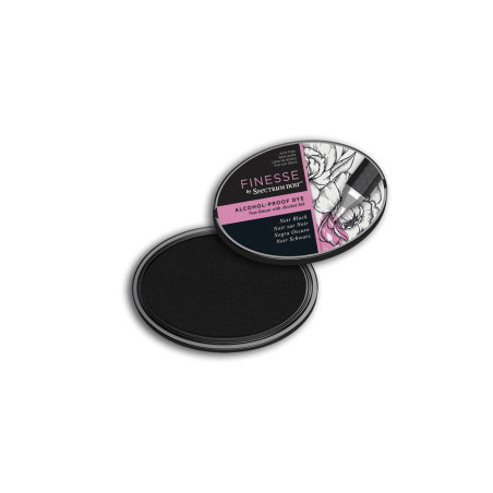 Spectrum Noir Inkpad - Finesse Alcohol-Proof - Noir Black