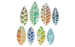 Thinlits Die Set 8pz - Cut Out Leaves 664431