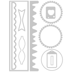 Thinlits Plus Die Set 11 pz - Cake Box 664400