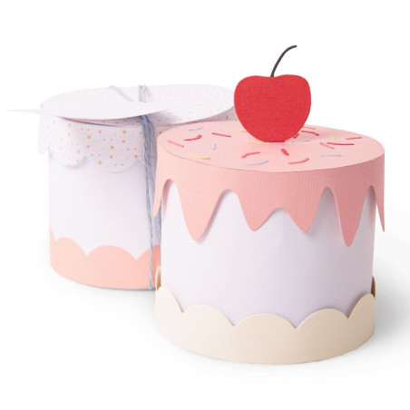 Thinlits Plus Die Set 11 pz - Cake Box 664400