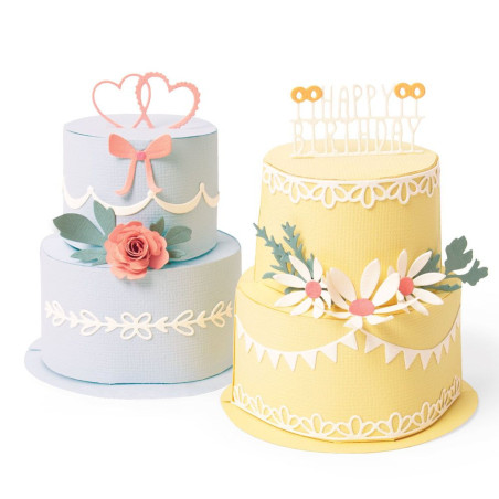 Thinlits Plus Die Set 29pz - Cake Pop-Up 664356