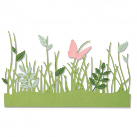 Thinlits Die Set 4pz - Springtime Borders 664382