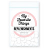 My Favorite Things Slider Elements