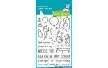 LAWN FAWN Clear Stamp Really High Five
