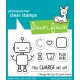 PRE-ORDINE LAWN FAWN Clear Stamp Charge Me Up