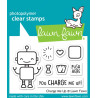 PRE-ORDINE LAWN FAWN Clear Stamp Charge Me Up