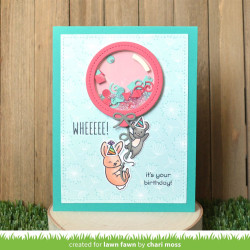 PRE-ORDINE LAWN FAWN Cuts Stitched Balloon Frames
