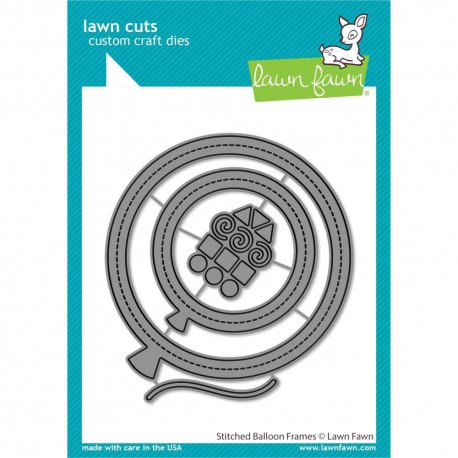 PRE-ORDINE LAWN FAWN Cuts Stitched Balloon Frames