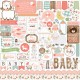 Echo Park Baby Girl Collection Kit 30x30cm