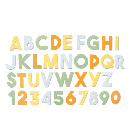 Bigz XL Alphabet Die - Chunky Alphabet 664385