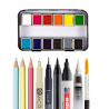 10 fogli Watercolour Paper SMOOTH 30x30cm 200gsm