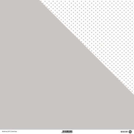 MODASCRAP - PASTEL TAUPE - DOUBLE FACE
