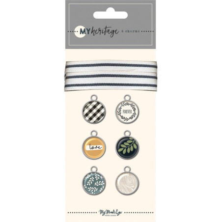My Heritage Embellishments Charms