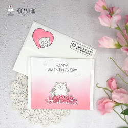 Gerda Steiner Designs Clear Stamp Set Valentine Cats