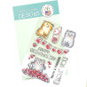 Gerda Steiner Designs Clear Stamp Set Valentine Cats