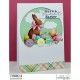 Stamping Bella Cling Stamp Bundle Girl With A Chocolate Bunny