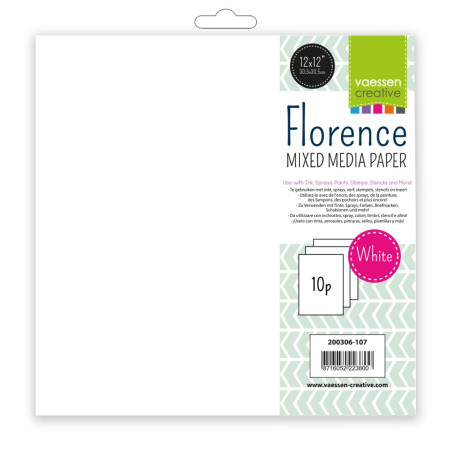 Florence Paper Mixed Media 30x30cm 240gsm
