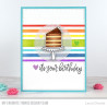 My Favorite Things Candy Stripes Stencil