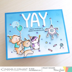 Mama Elephant CREATIVE CUTS PIÑATA PARTY