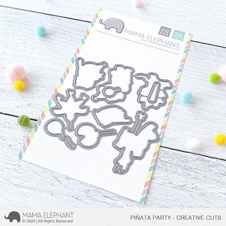 Mama Elephant CREATIVE CUTS PIÑATA PARTY
