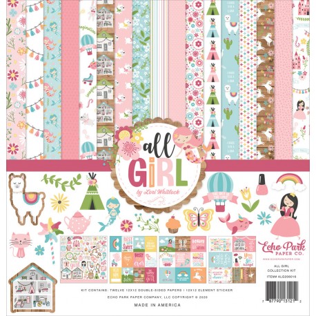 Echo Park All Girl Collection Kit 30x30cm