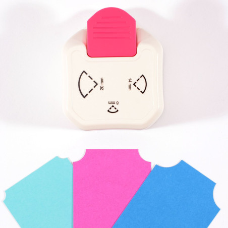 3 in 1 Ticket Corner Punch
