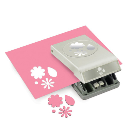 Perforatore Ek Tools Large Punch Flowers and Leaves