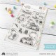 Mama Elephant Clear Stamp CRAFTED WITH LOVE