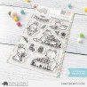 Mama Elephant Clear Stamp CRAFTED WITH LOVE