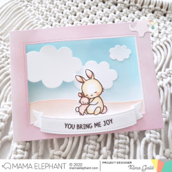 Mama Elephant Clear Stamp FAMILY TIME