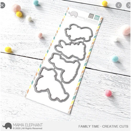 Mama Elephant CREATIVE CUTS FAMILY TIME