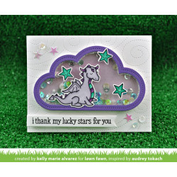 Lawn Fawn Die Stitched Cloud Frames
