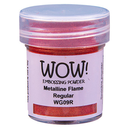 Embossing Powder Wow! Metalline Flame Regular