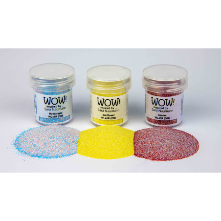 Embossing Powder Wow! Trio Parc Floral