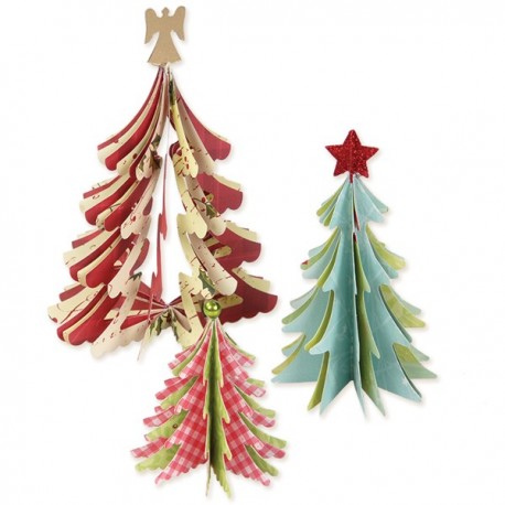 Bigz Die - Christmas Trees 3D 658754