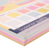 Florence Cardstock Smooth 30x30cm Pastel 60 Fogli Lisci