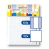 Glue Foam Rectangles 12x12mm - 12x6mm - 2mm