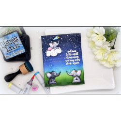 Picket Fence Studios Stamp Set Jungle Babies