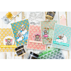Picket Fence Studios Stamp Set Jungle Babies