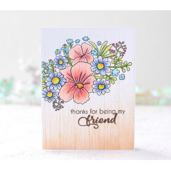 Altenew Painted Flowers Stamp Set