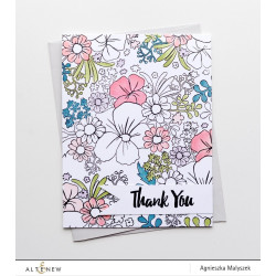 Altenew Painted Flowers Stamp Set