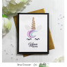 Picket Fence Studios Magical Unicorn Clear Stamps