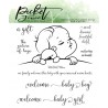 Picket Fence Studios Sleeping Baby Clear Stamps