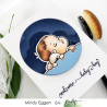 Picket Fence Studios Sleeping Baby Clear Stamps