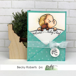 Picket Fence Studios Sleeping Baby Die