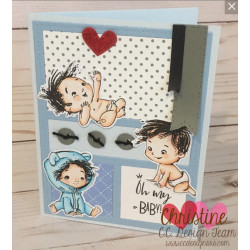 Roberto's Rascals Clear Stamp Oh My Baby