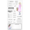 Hampton Art Pregnancy Tracker Clear Stamps