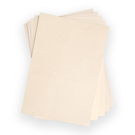Sizzix Surfacez The Opulent Cardstock Pack Ivory 50 fogli 664535