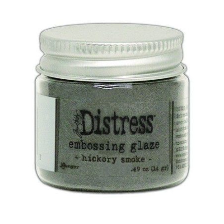 Ranger Distress Embossing Glaze Hickory Smoke