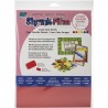 Grafix Shrink Film Red, Yellow, Purple, Blue, Orange, Green 6 fogli A4